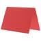 JAM Paper A1 Red Linen Blank Foldover Cards, 100ct.